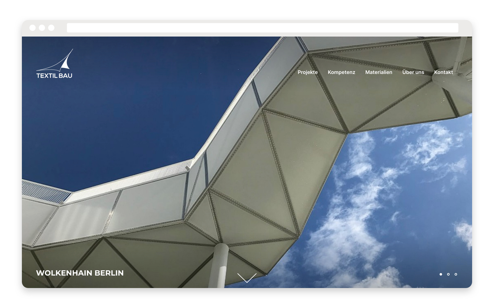 Textil Bau Website Relaunch